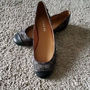 Coach dressy flats